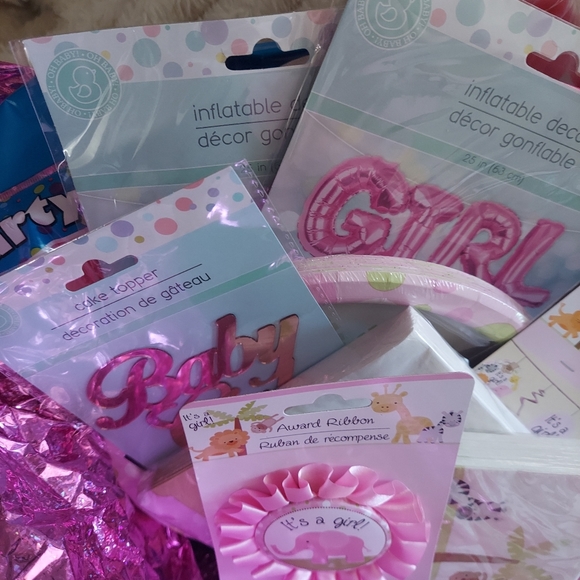 Baby Girl Shower Party Bundle Package - Picture 10 of 13